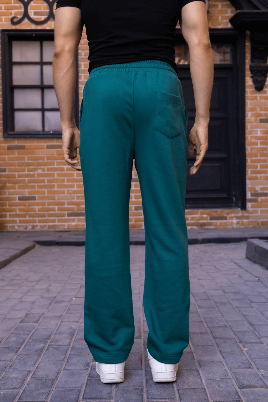 Green Dark Sweat Pants