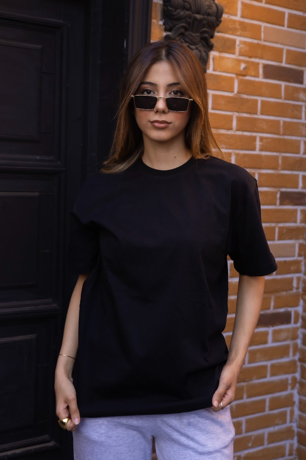 Black Relax Fit T-shirt