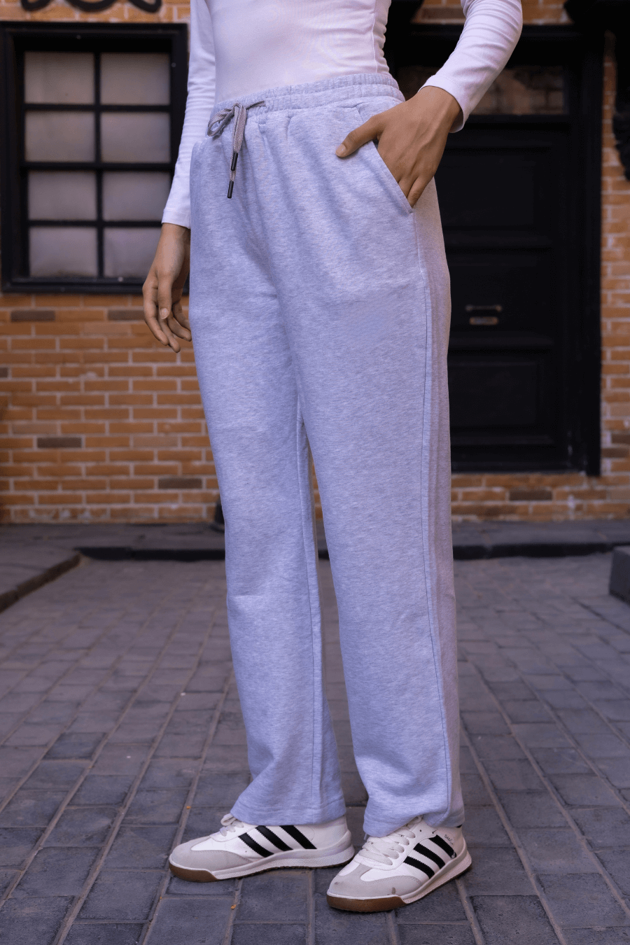 Gray Sweat Pants