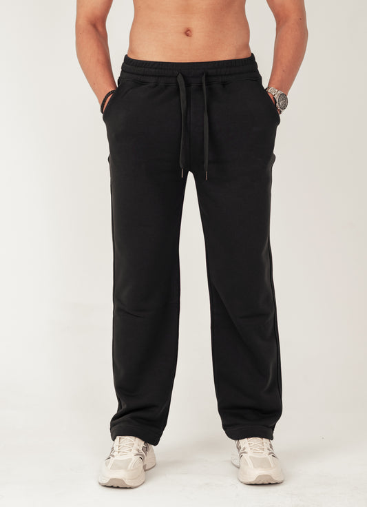 Black French Terry Sweatpants