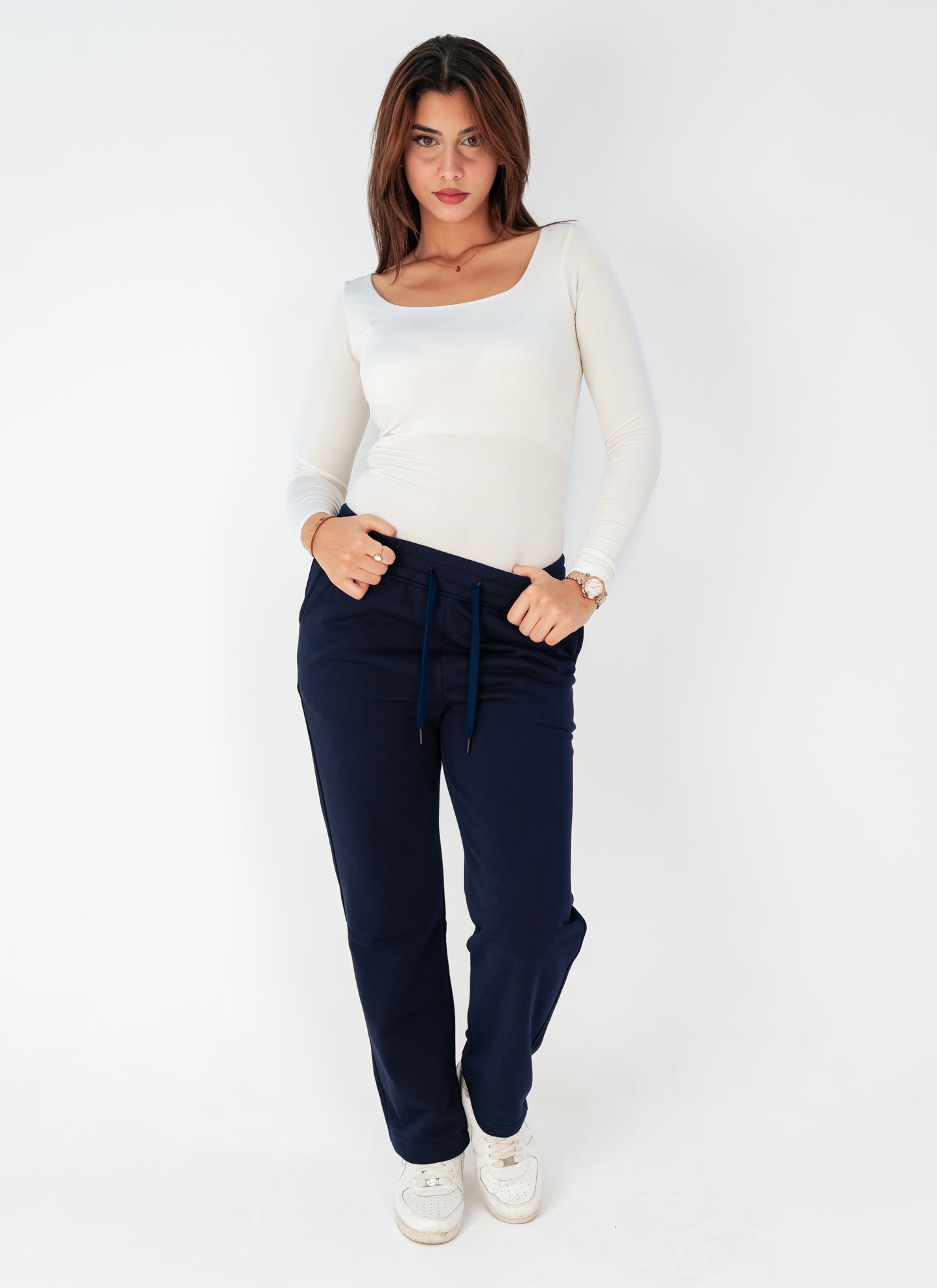 Navy blue French Terry Sweatpants