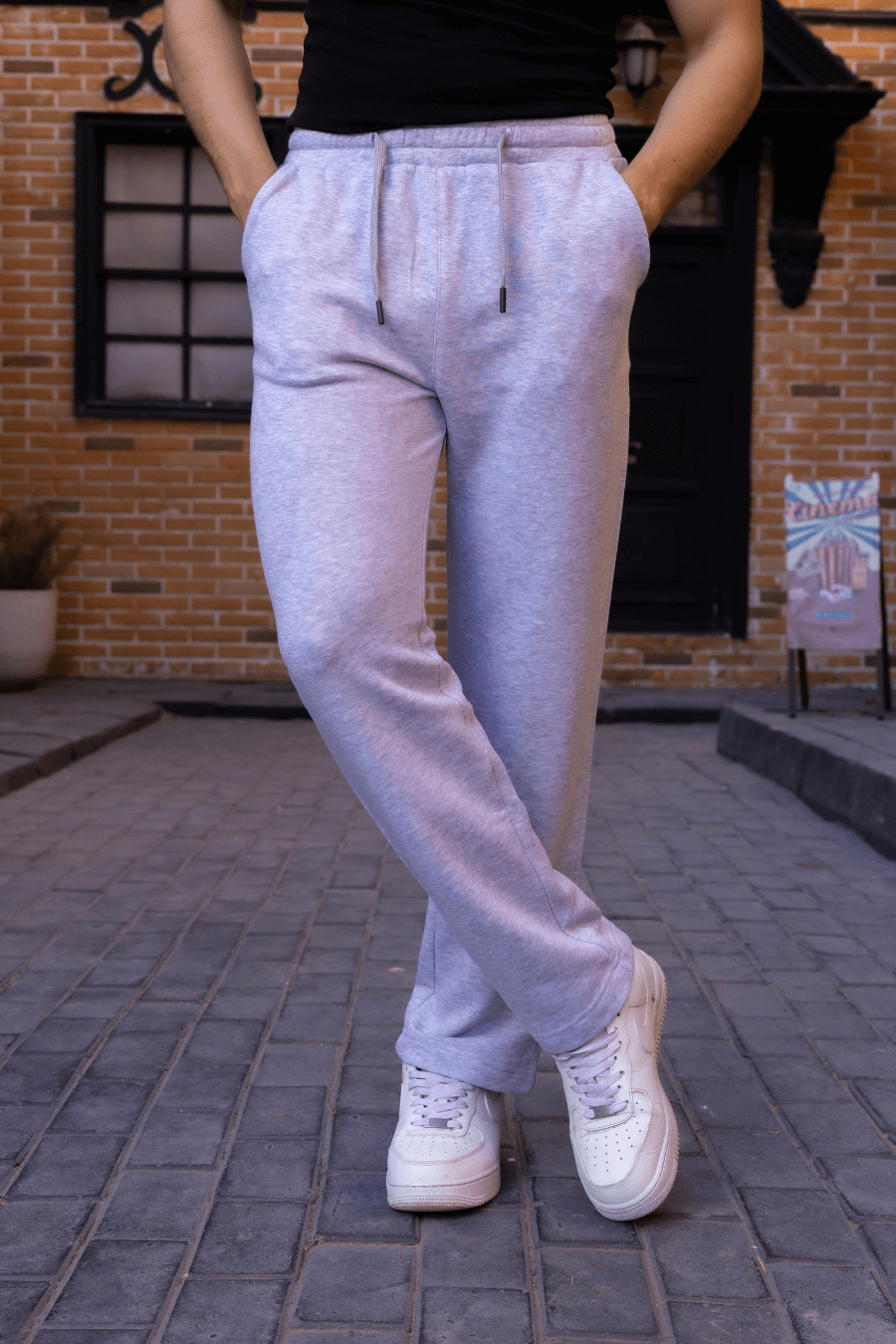 Gray Sweat Pants
