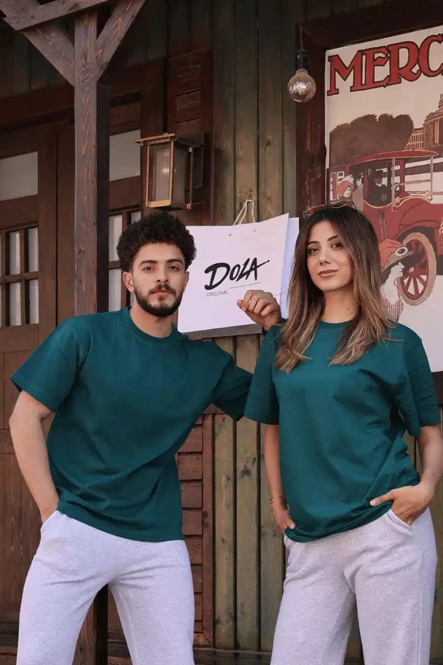 Olive Relax Fit T-shirt