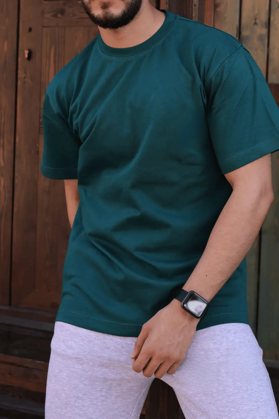 Olive Relax Fit T-shirt