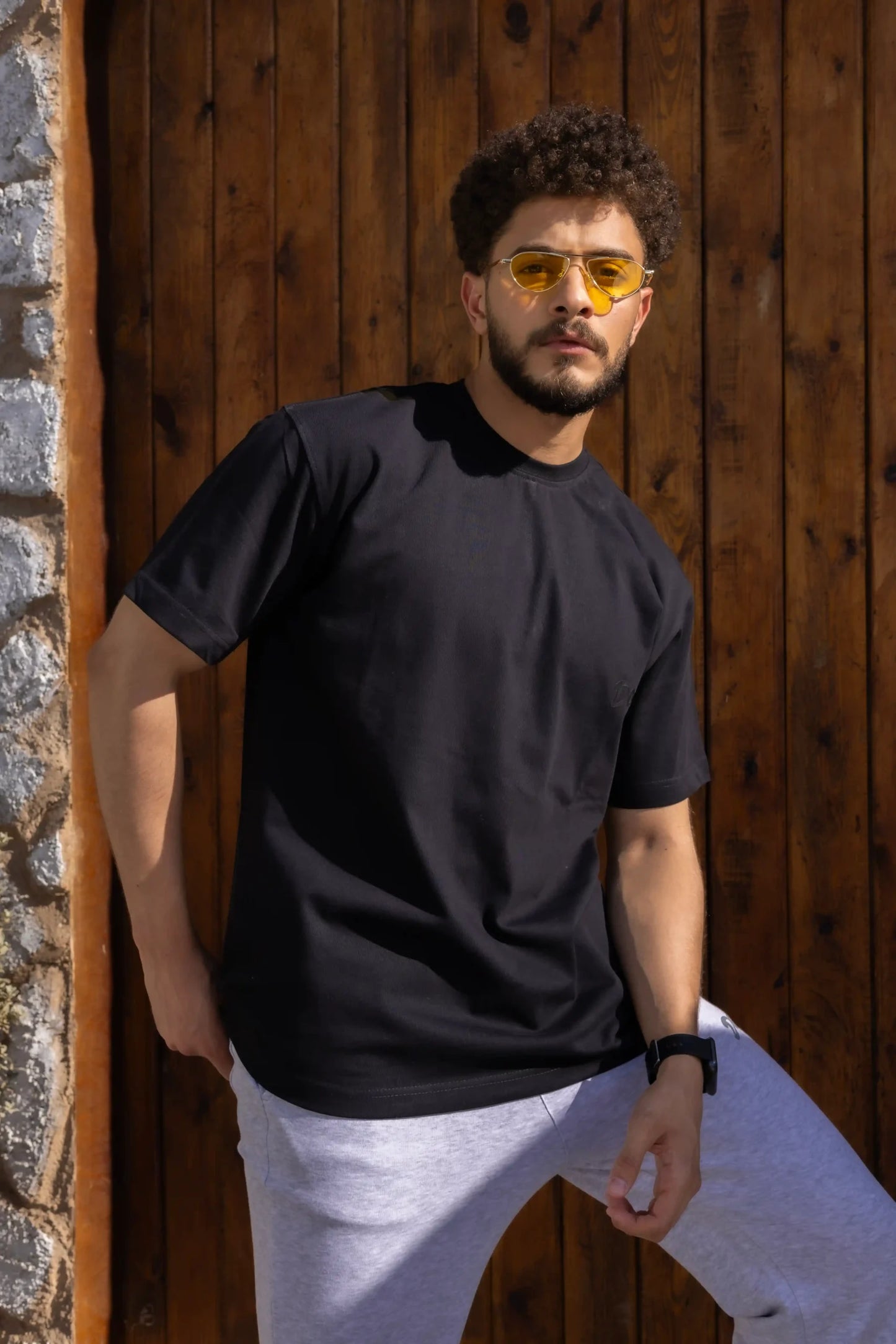 Black Relax Fit T-shirt