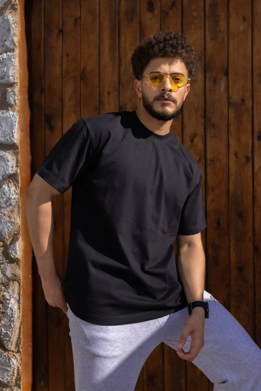 Black Relax Fit T-shirt
