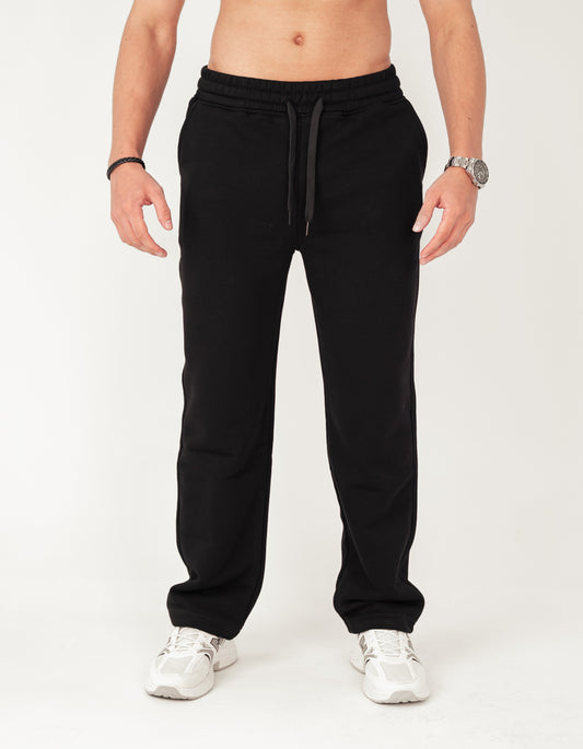 Black French Terry Sweatpants