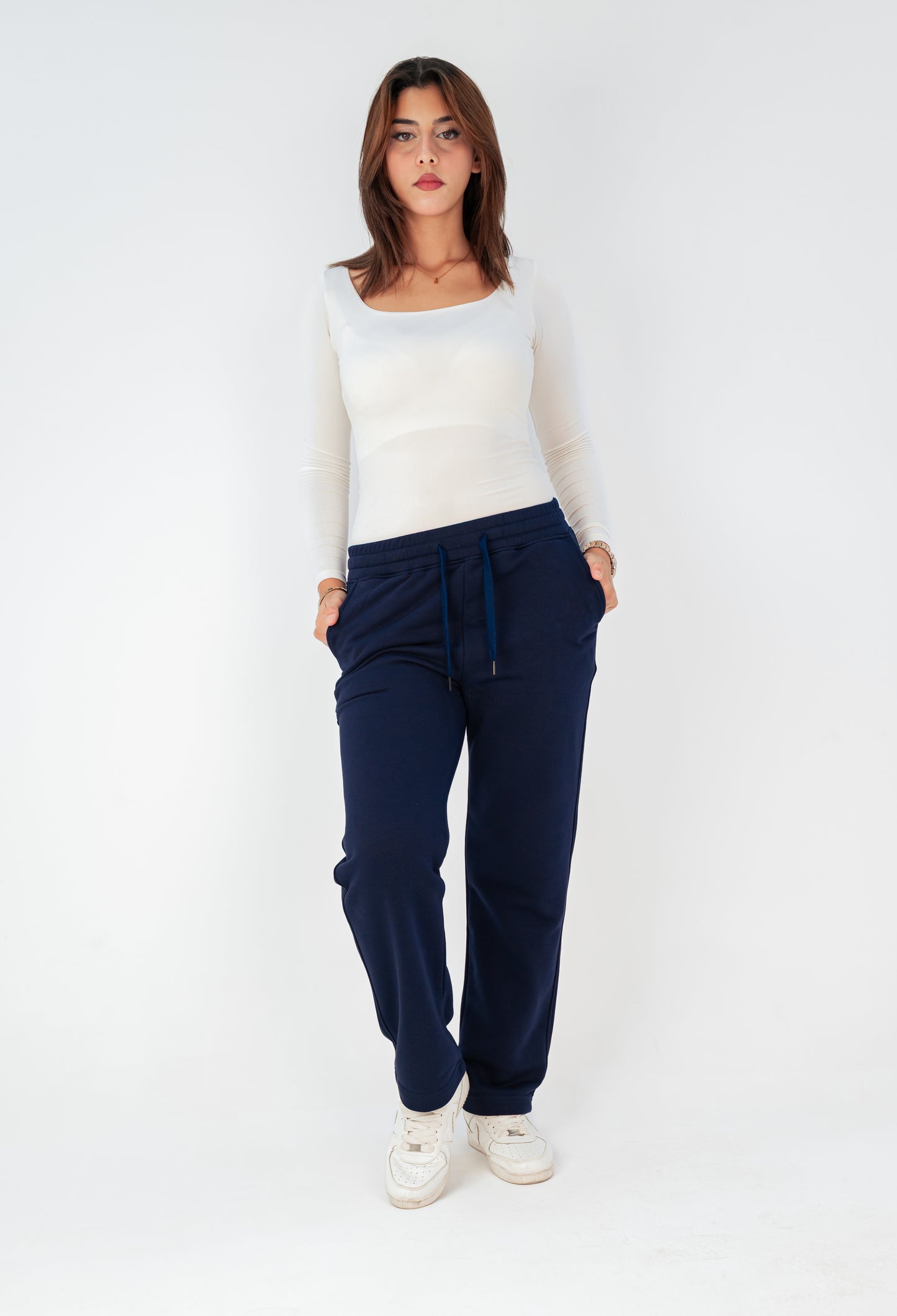 Navy blue French Terry Sweatpants