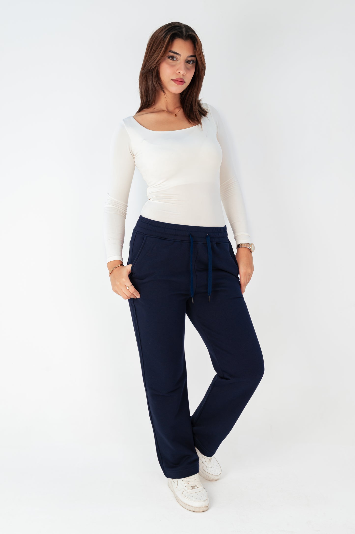 Navy blue French Terry Sweatpants