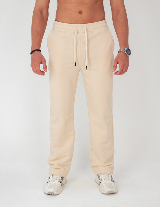 Beige French Terry Sweatpants