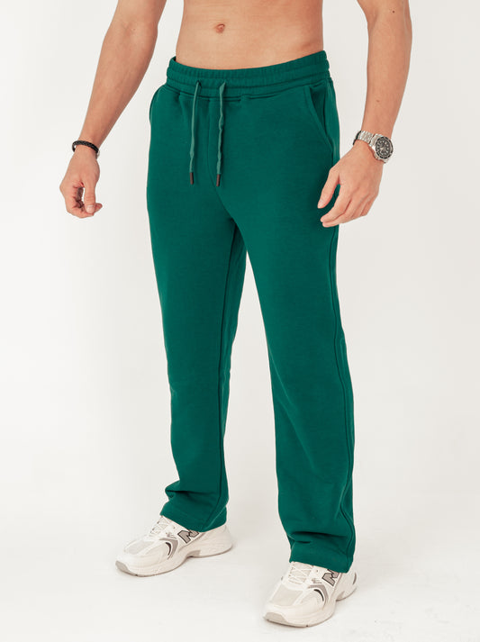 Green French Terry Sweatpants